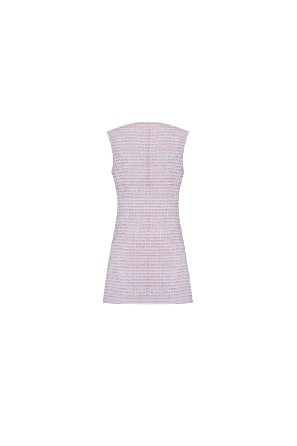 The Jessica Dress in Pink & White