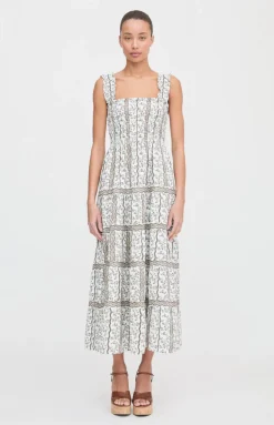 The Kimmy Nap Dress in Mocha Provence Floral