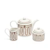The Kyma Brown Tea Set