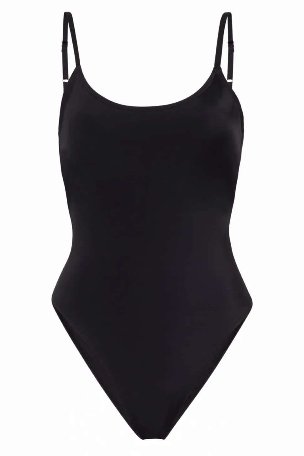 The Laguna One-Piece in Flat Black