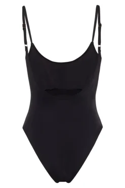 The Laguna One-Piece in Flat Black