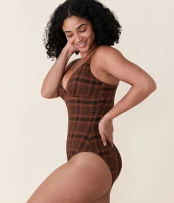 The Lanikai One Piece in Sierra Plaid
