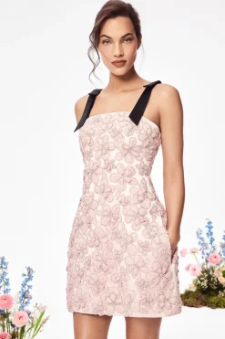 The Lilith Dress in Dusty Rose
