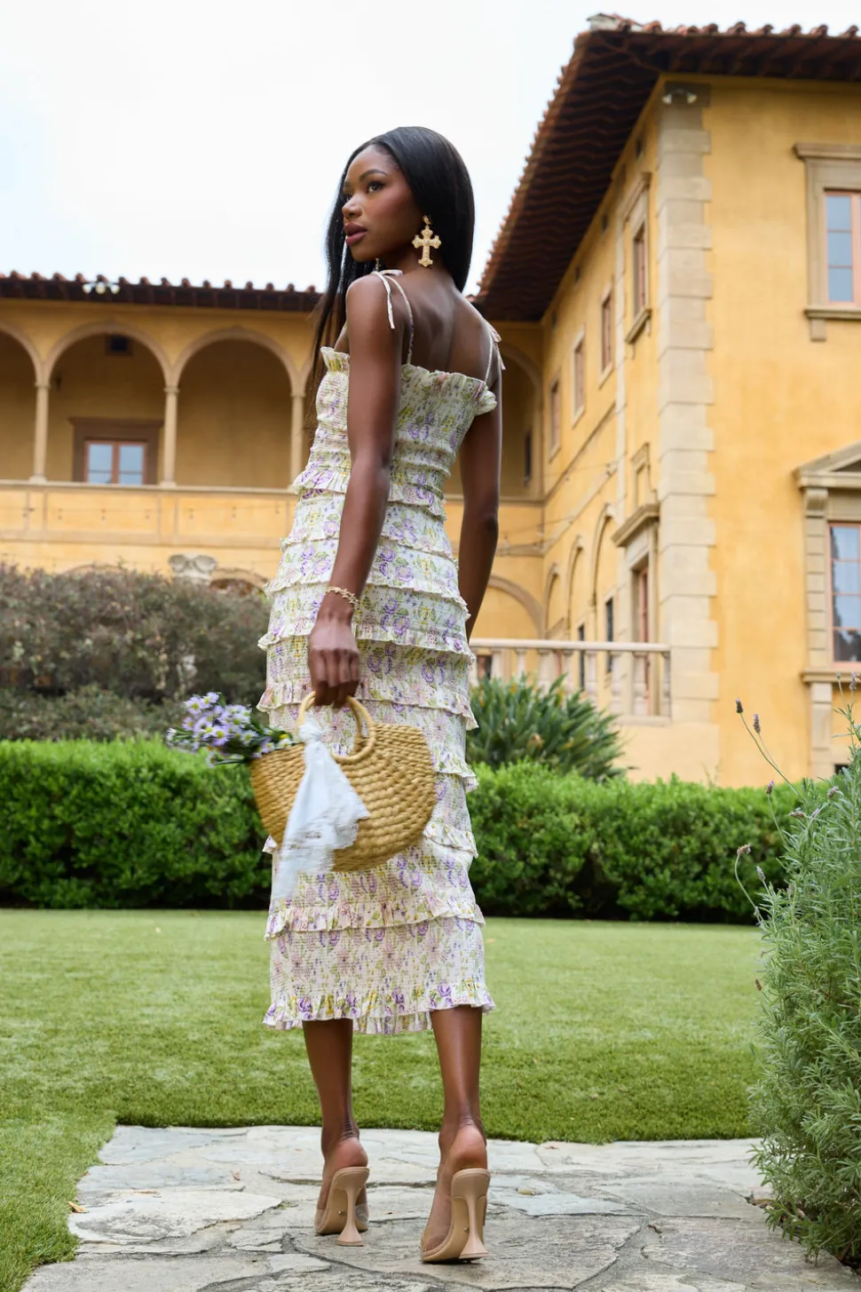 The Lily Dress in Cordoba Print