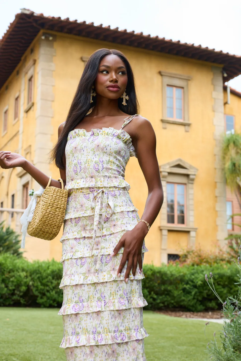The Lily Dress in Cordoba Print