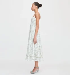 The Margot Dress in Green Provence Floral
