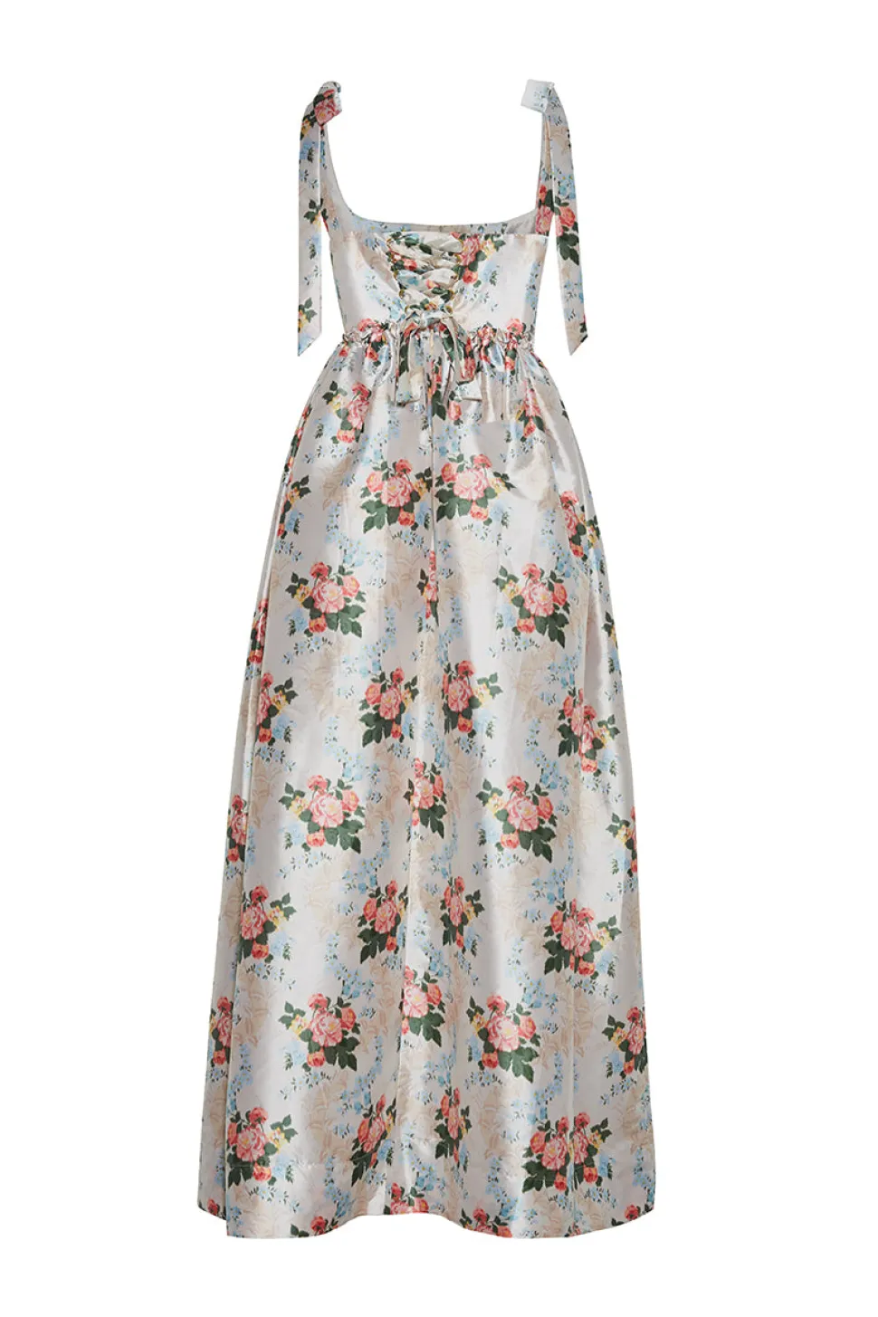 The Marie Dress in Floral Brocade