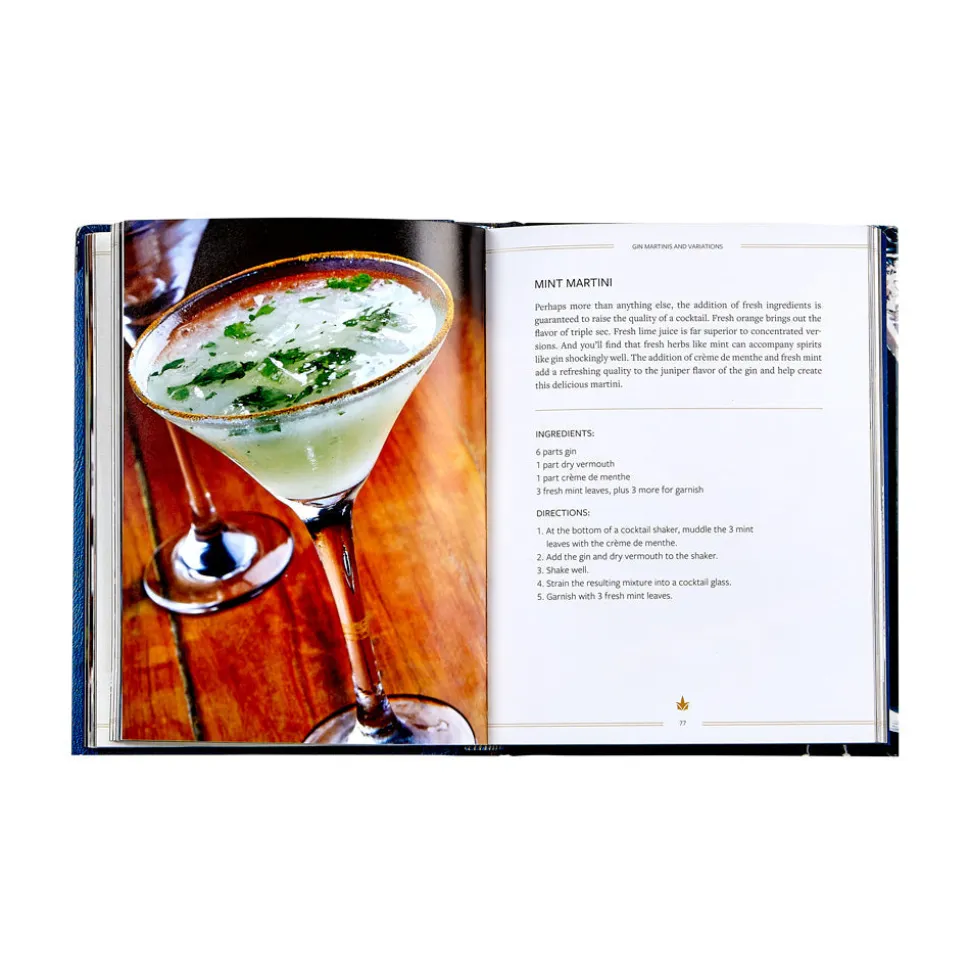 The Martini Field Guide in Bonded Leather