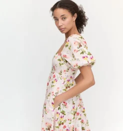 The Matilda Dress in Pink Bluebonnet