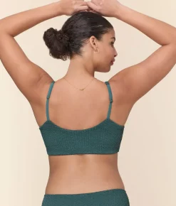 The Maui Bikini Top in Seaweed