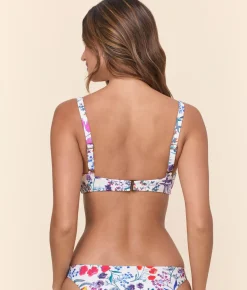 The Mila Bikini Top in Botanical Floral