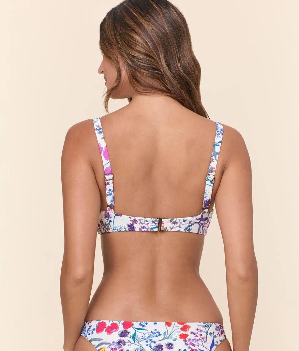 The Mila Bikini Top in Botanical Floral