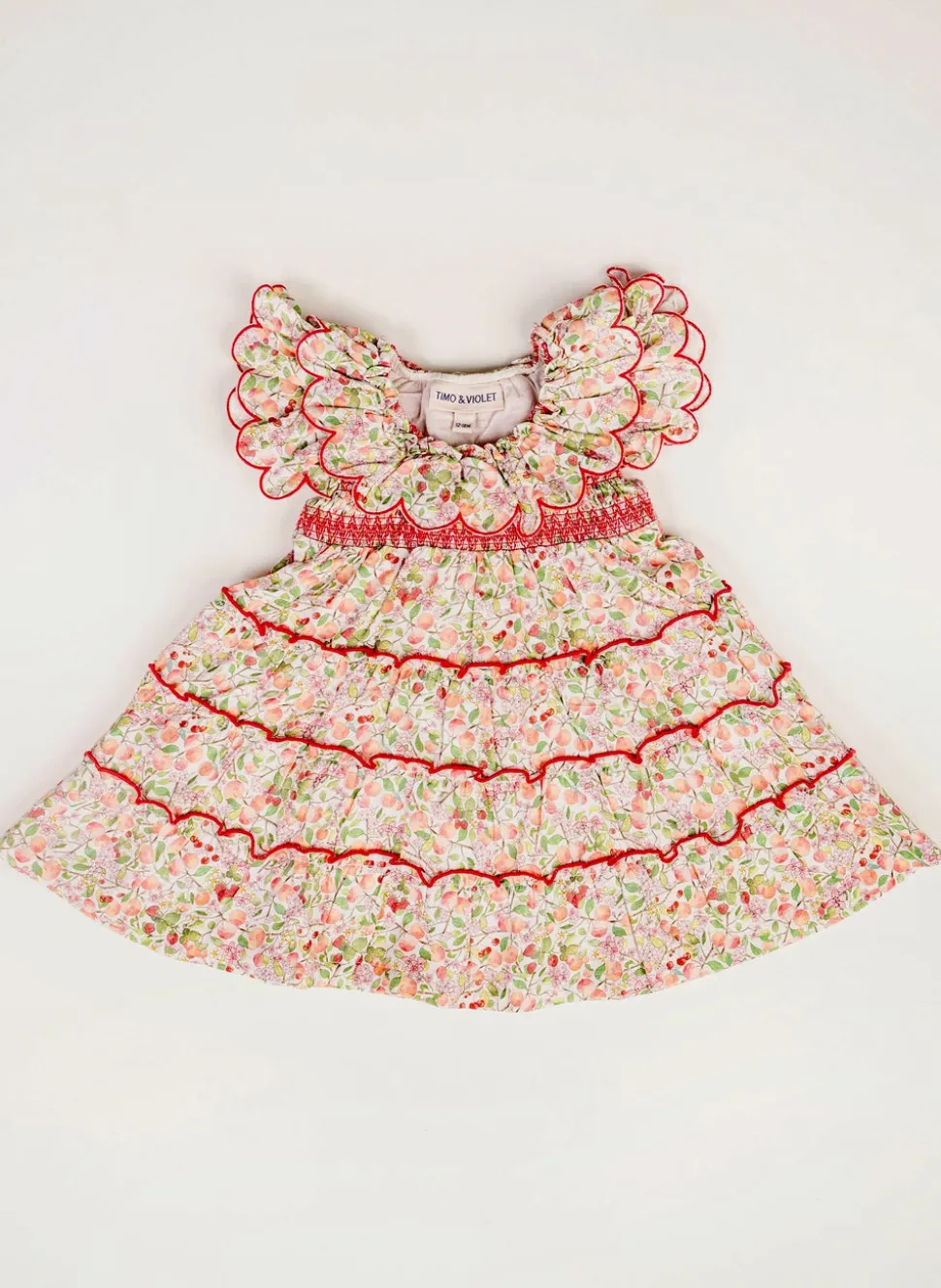 The Mimi Dress - Peach Blossom