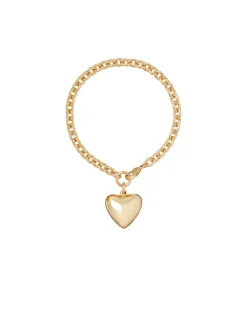 The Mini Puffy Heart Bracelet