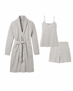 The Must Have Maternity Set in Light Heather Grey