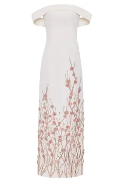 The Natasha Gown in Off-White
