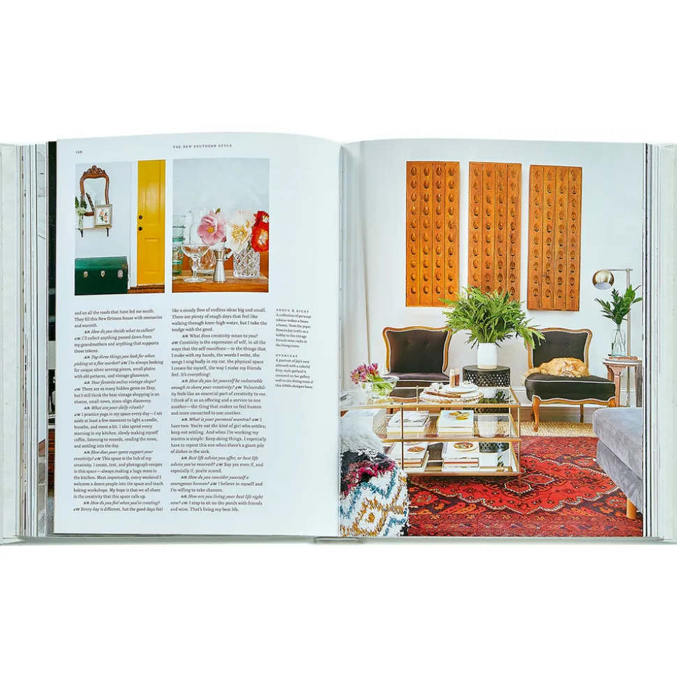 The New Southern Style: The Interiors of a Lifestyle and Design Movement Bonded Leather