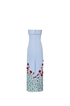 The Poppy Gown in Pale Blue
