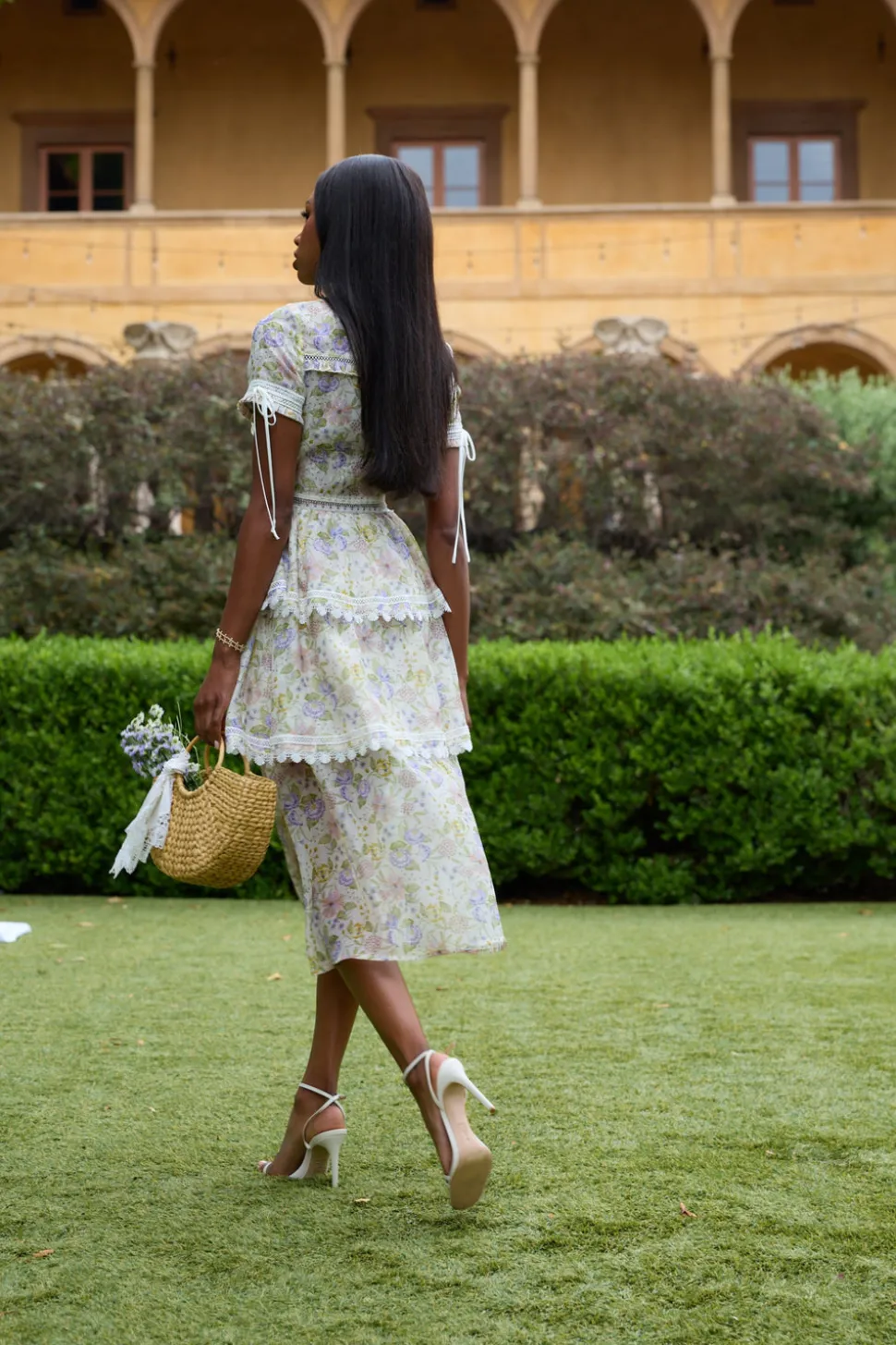 The Saint-Tropez Dress in Cordoba Print