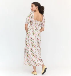 The Scarlett Nap Dress in Pink Bluebonnet