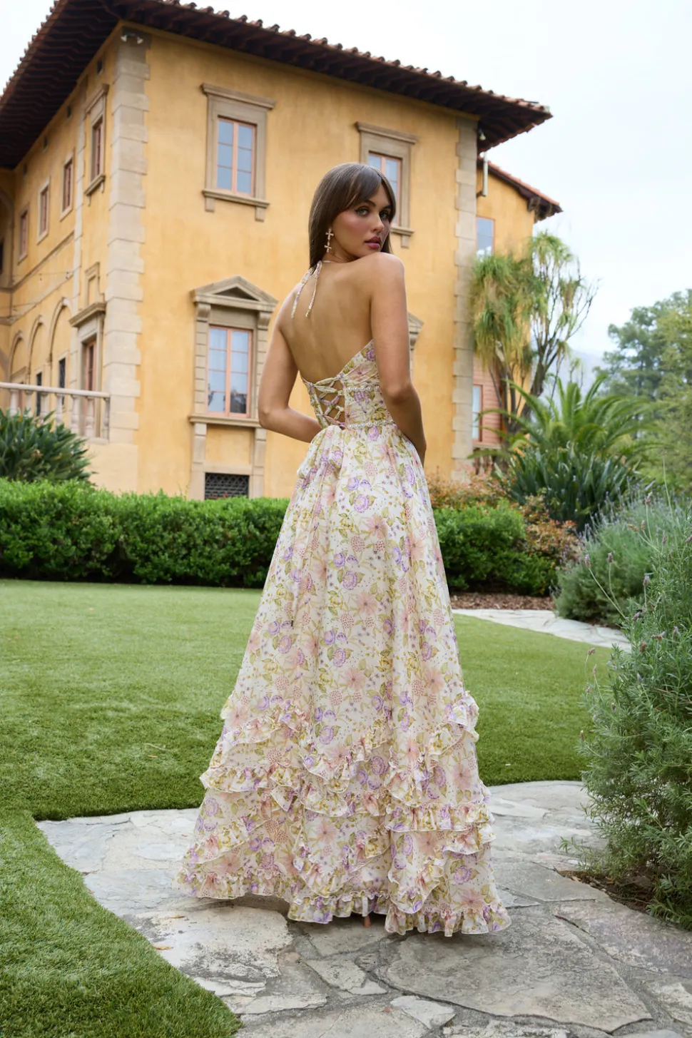 The Scarlette Dress in Cordoba Print
