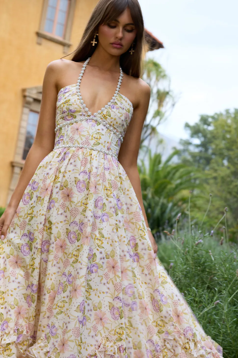 The Scarlette Dress in Cordoba Print