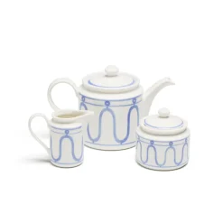 The Serenity Blue Tea Set