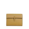 The Small Soft Clutch in Caramel Nappa