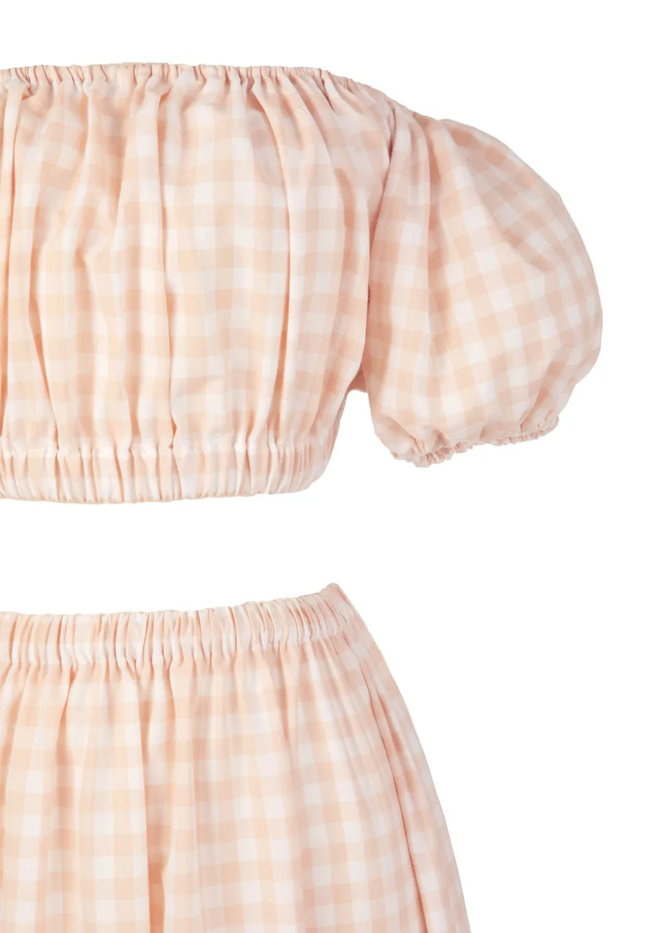 The Stella Set in Blush Gingham