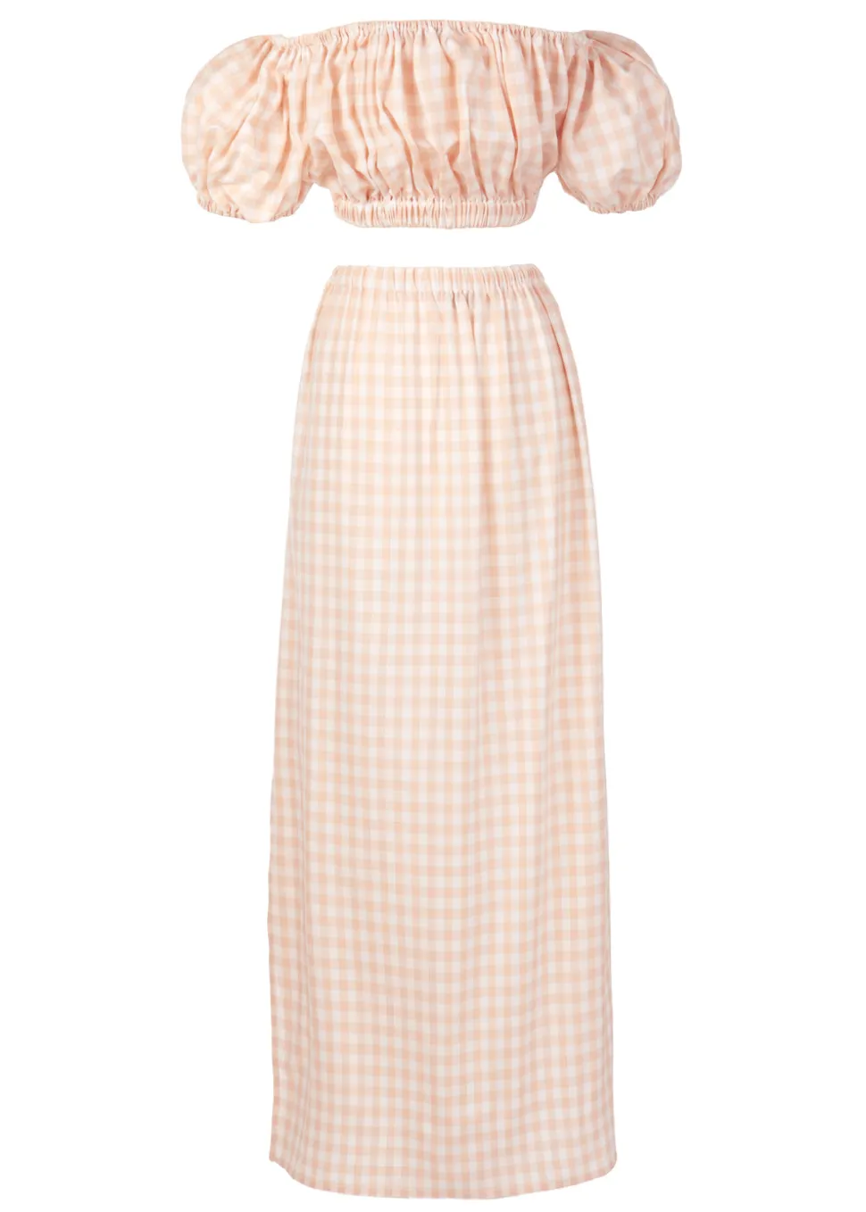 The Stella Set in Blush Gingham