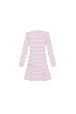 The Teresa Jacket in Pink & White