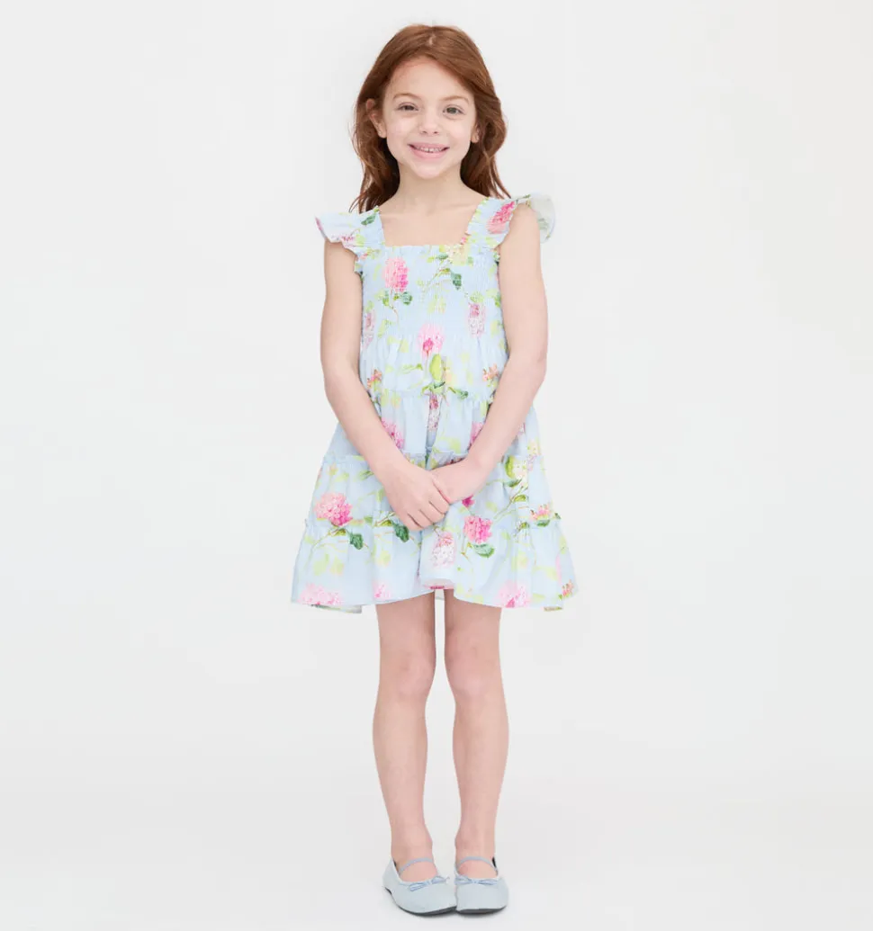 The Tiny Ellie Nap Dress in Hydrangea Chintz