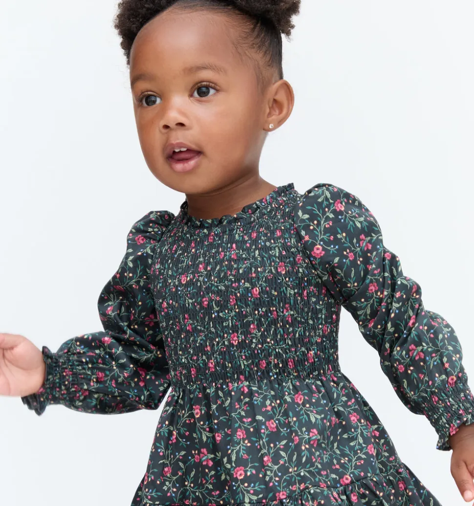 The Tiny Viviana Nap Dress in Florentine Ditsy