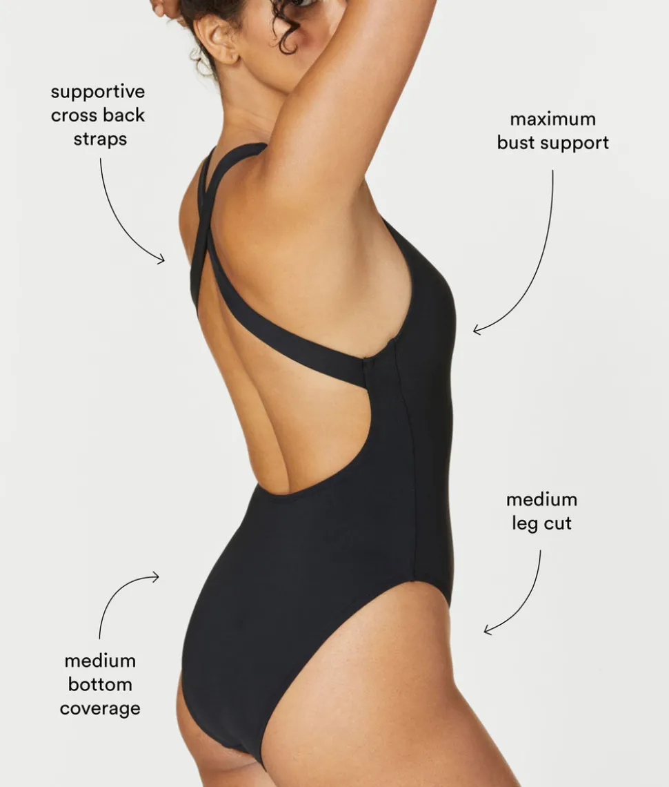 The Tulum One-Piece in Flat