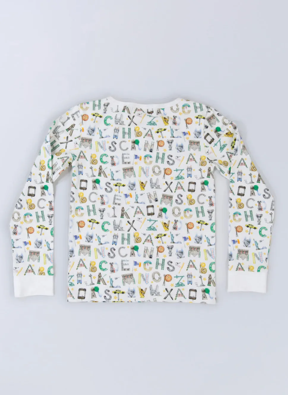 The Two Piece Pajama Set - NYC Alphabet Soup