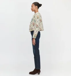 The Virginia Jacket in Tapestry Trellis Brocade