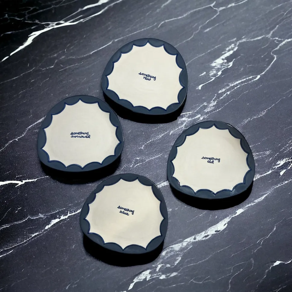 The Wedding Collection Dessert Plates, Set of 4