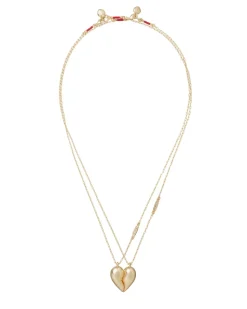 The You and Me Heart Pendant Duo
