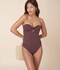 The Zoe One Piece in Mink