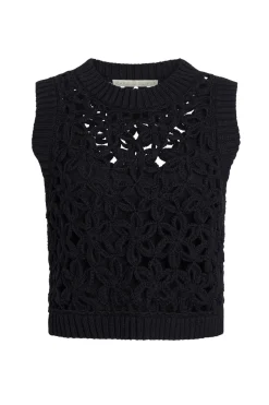 Thea Shell Top in Black