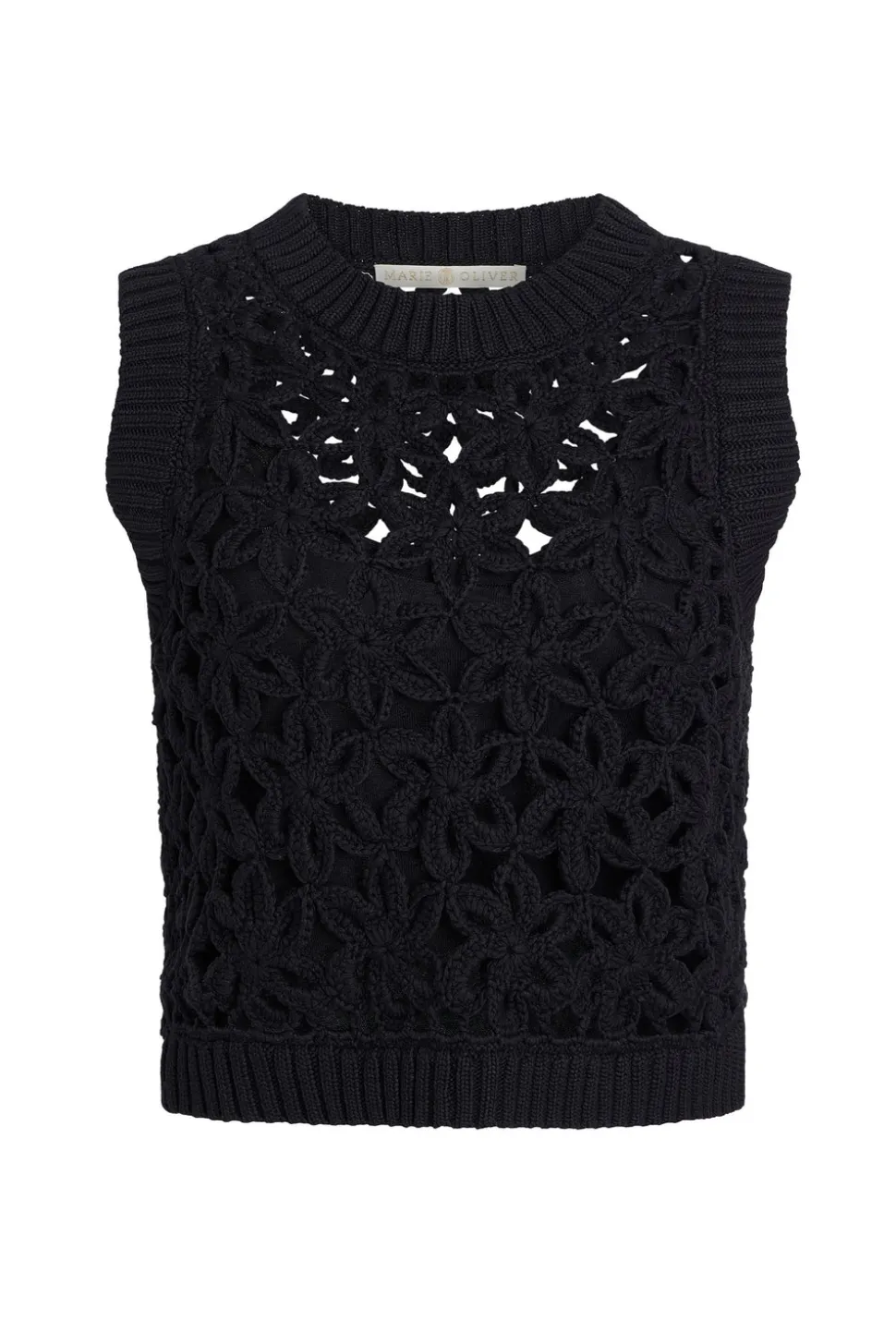 Thea Shell Top in Black