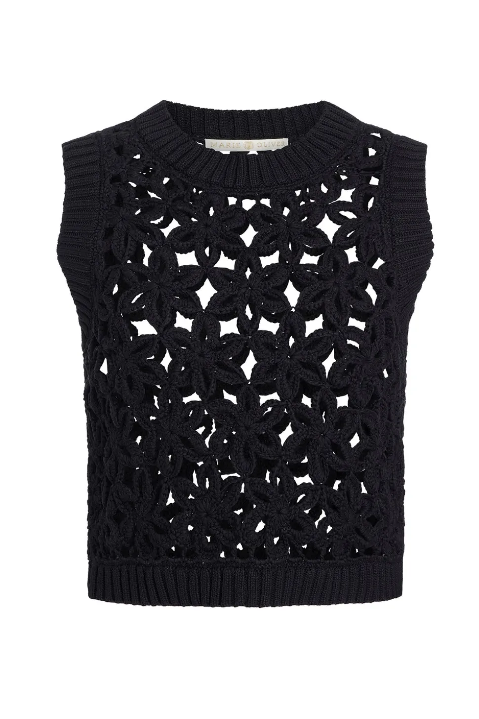 Thea Shell Top in Black