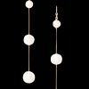 Tiered Floating Pearl Earrings