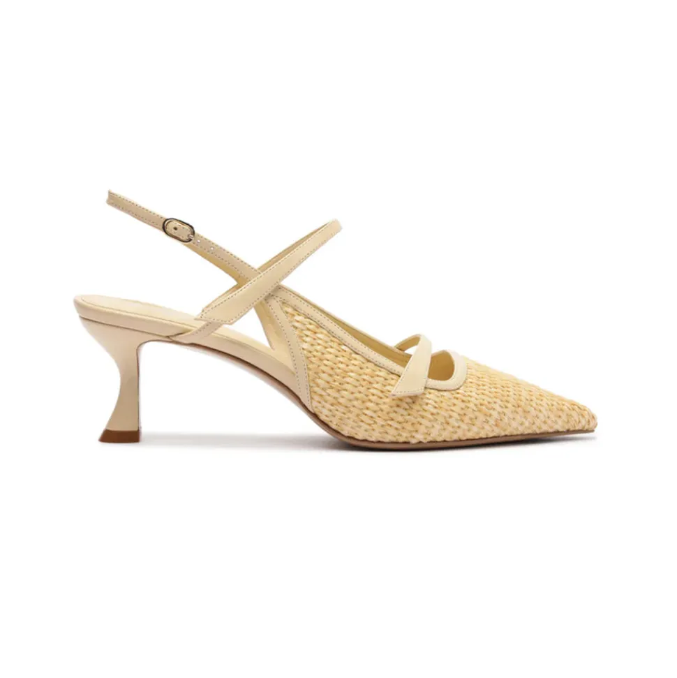 Tita 60 Raffia in Creamy
