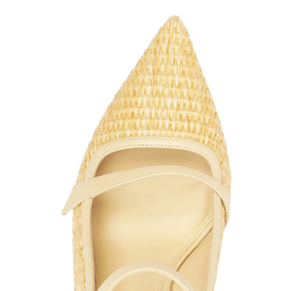 Tita 60 Raffia in Creamy