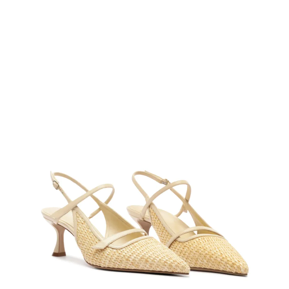 Tita 60 Raffia in Creamy