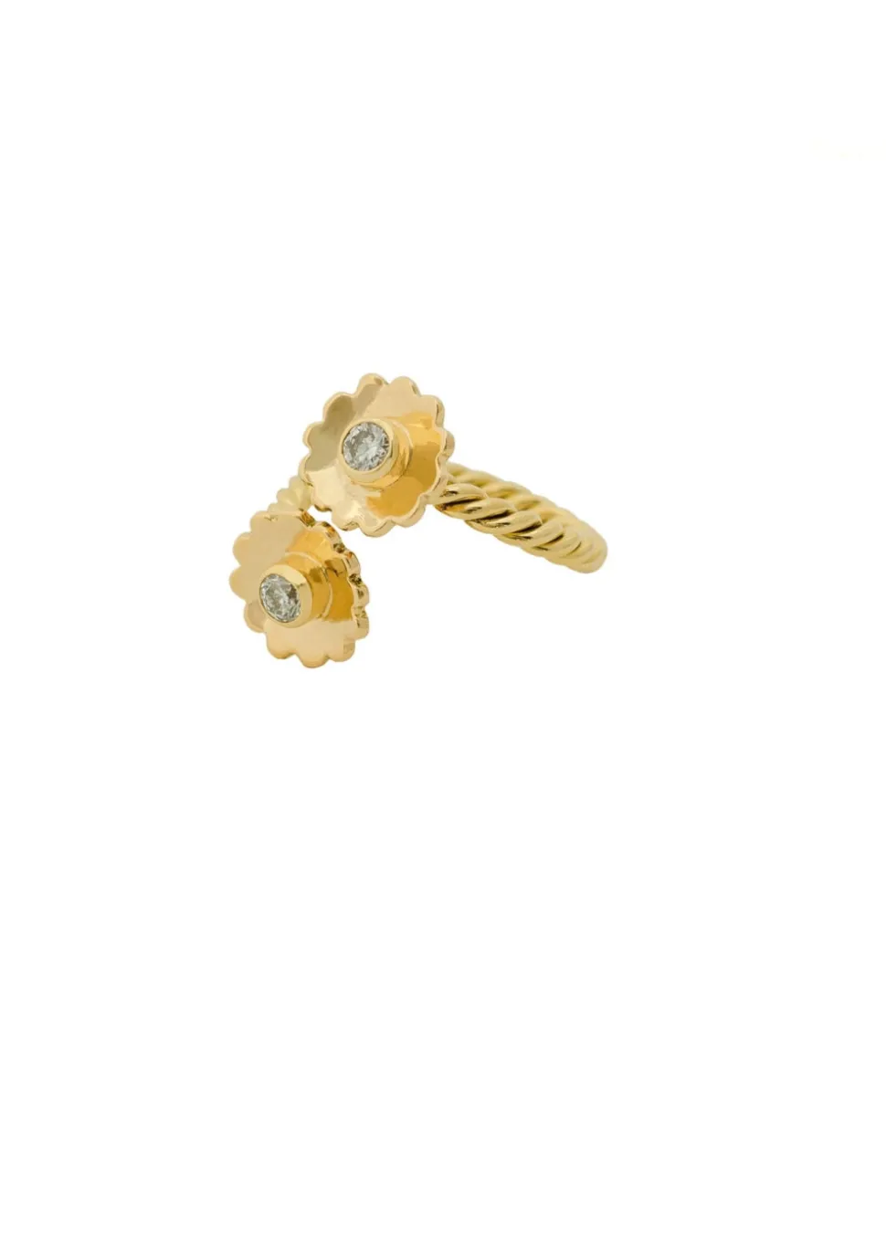 Étoile Diamond Toi et moi Ring