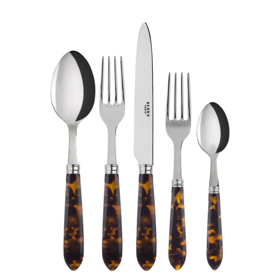Tortoise Place Setting, Set of 5