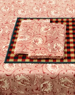 Toscana Red Napkins, Set of 4