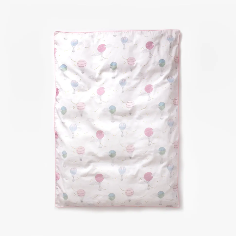 Touch The Sky Baby Duvet in Pink